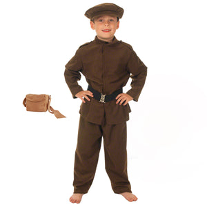 Image of Charlie Crow WW1 WW2 soldier Army costume for kids