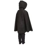 Image of Toddler Black cloak with hood