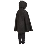Image of Toddler Black cloak with hood