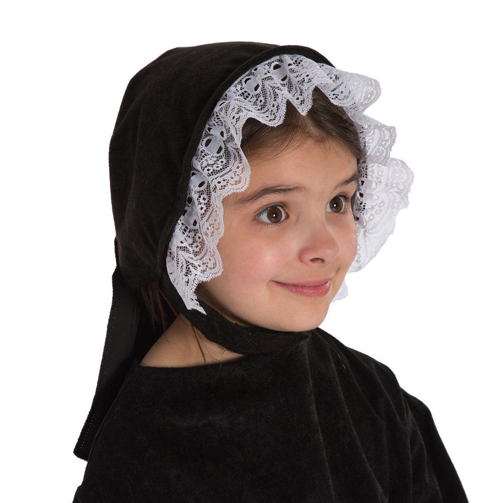 Image of Peasant girl Victorian Bonnet costume accessory | Charlie Crow