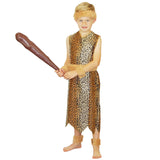 5-7 Yrs | Leopard Caveman prehistoric costume