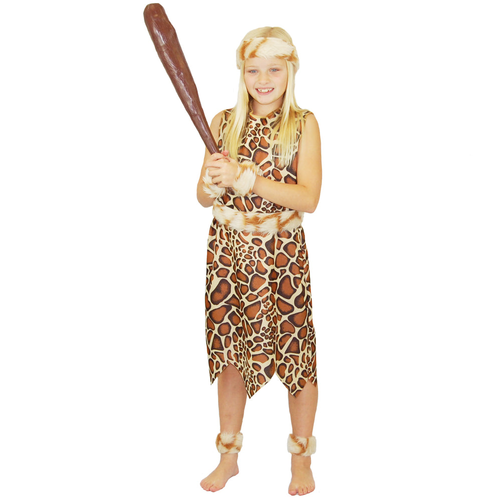 5-7 Yrs | Giraffe Caveman prehistoric costume