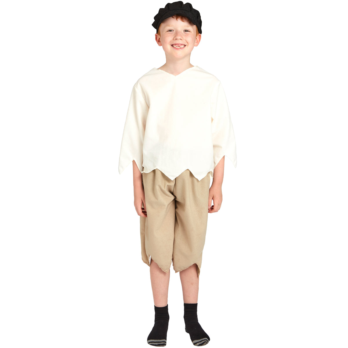 Costume Vittoriano Per Bambino – Completo Storia Medievale Con Cappello E Gilet