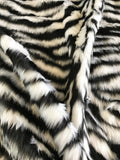 Short Pile Animal Pattern Faux Fur Fabric - Bee/Zebra/Giraffe/Blue & Pink Spotty