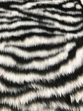 Short Pile Animal Pattern Faux Fur Fabric - Bee/Zebra/Giraffe/Blue & Pink Spotty