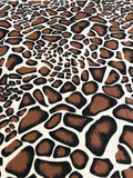 Suede Suedette Polyester Fabric Solid Colour / Animal Pattern 170g - 150cm wide