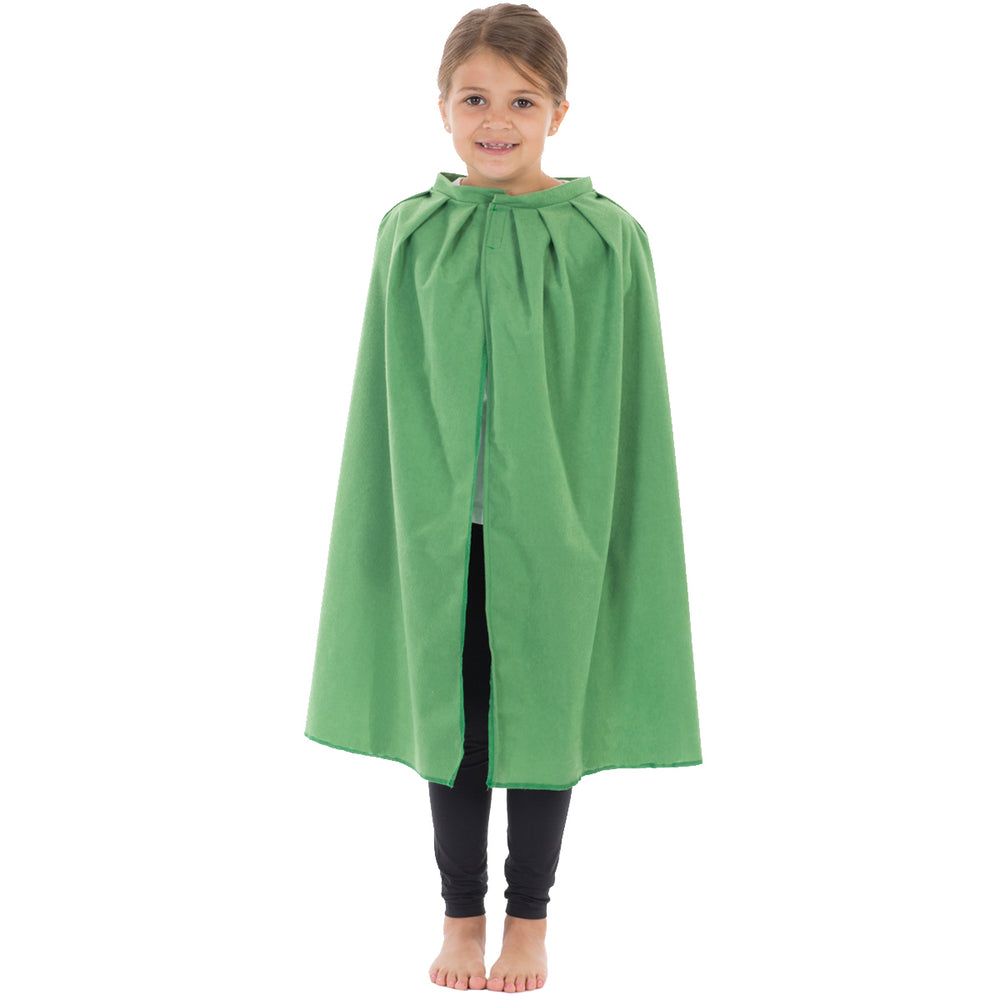 Green Cape wizard / witch / super hero cape Green Cape wizard / witch / super hero cape