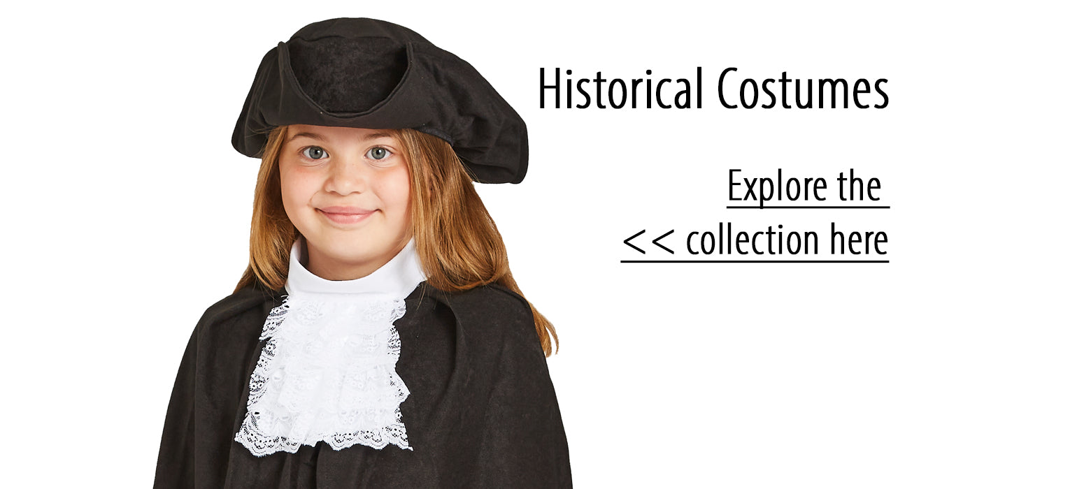Charlie Crow Historical costumes banner