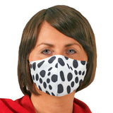 Schwarze Gesichtsmaske für Kinder und Erwachsene