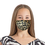 Schwarze Gesichtsmaske für Kinder und Erwachsene