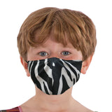 Schwarze Gesichtsmaske für Kinder und Erwachsene