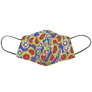 Liberty Fabric Face mask for Childen and Adults (Sunflowers)