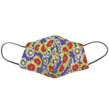 Liberty Fabric Face mask for Childen and Adults (Sunflowers)