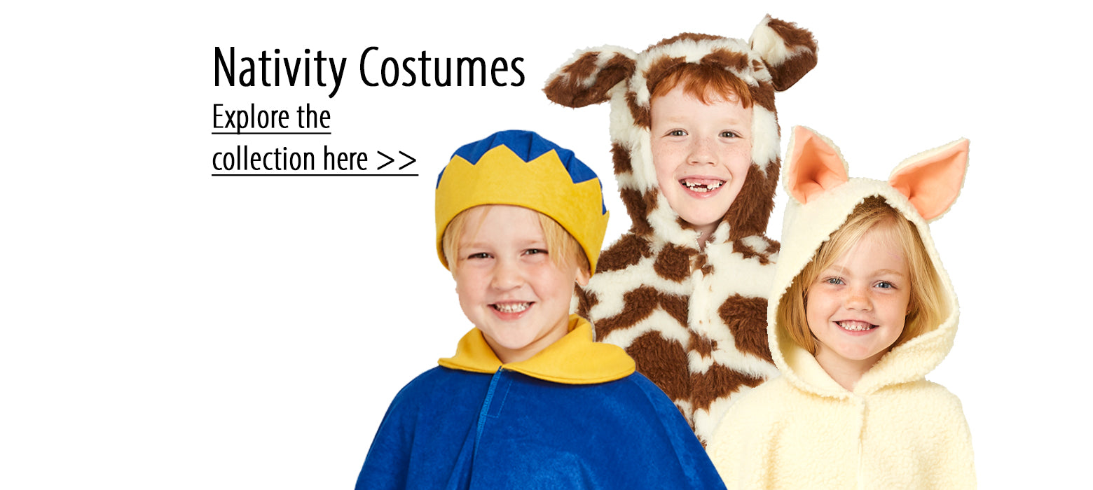 Charlie Crow nativity costumes banner link