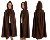 Dunkelbrauner Umhang