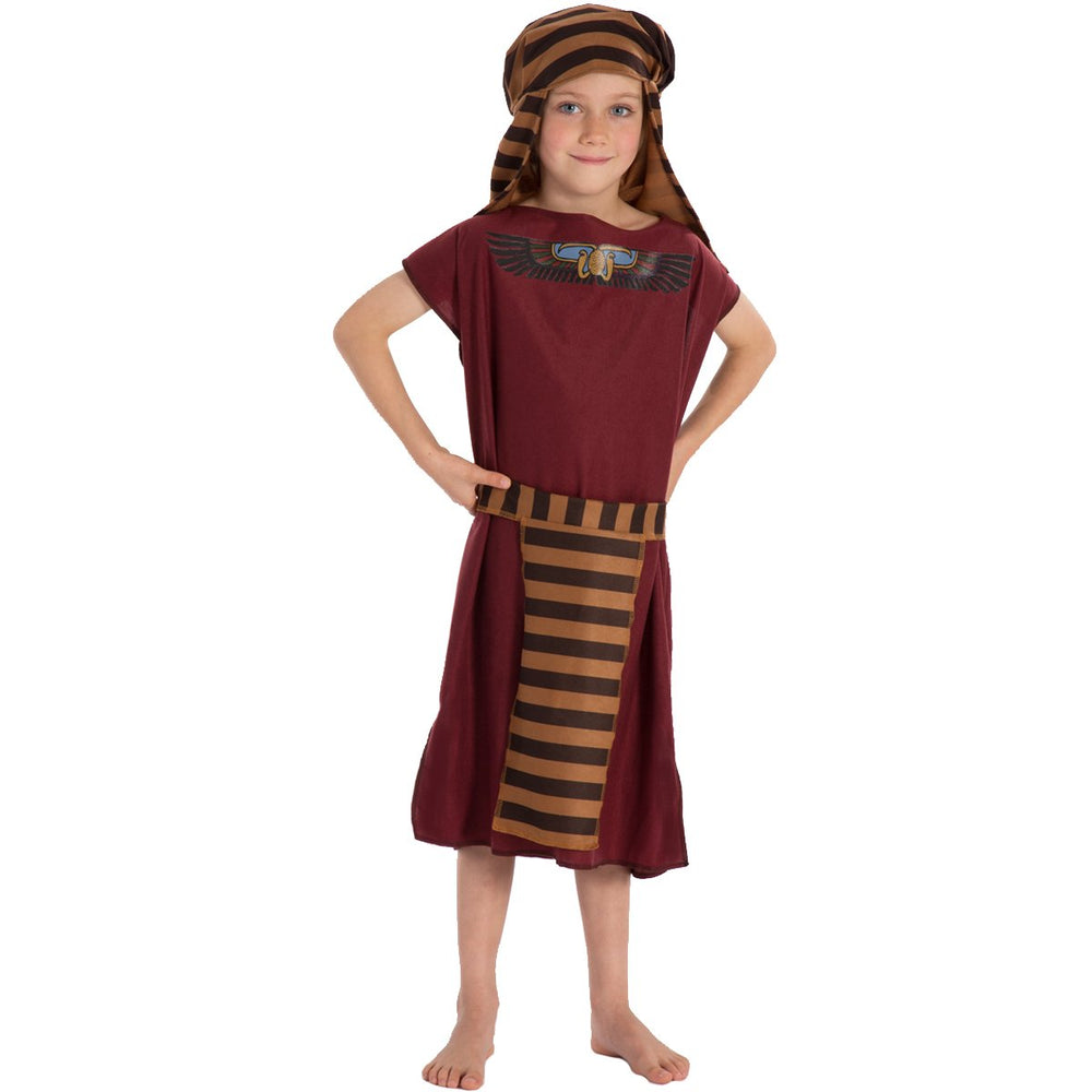 Image of Burgundy Egyptian costume for kids | Charlie Crow