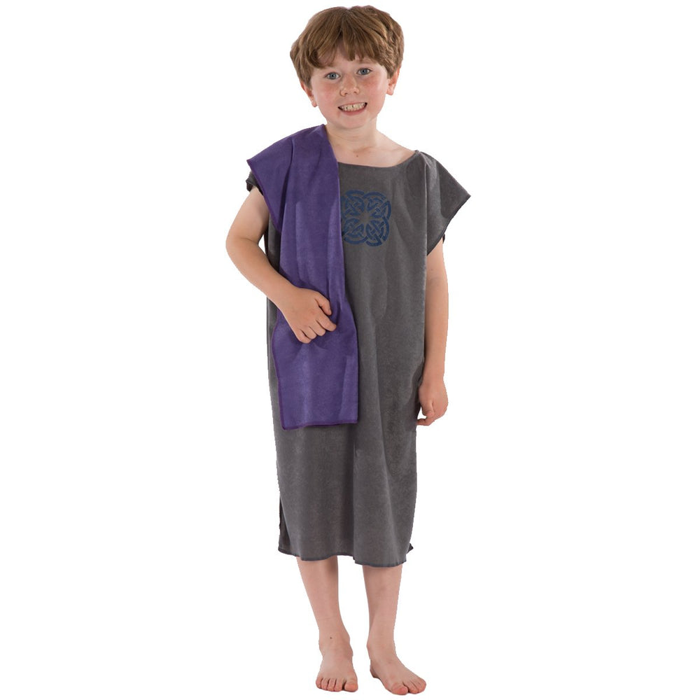 Image of Grey Ancient Briton costume for kids | Charlie Crow