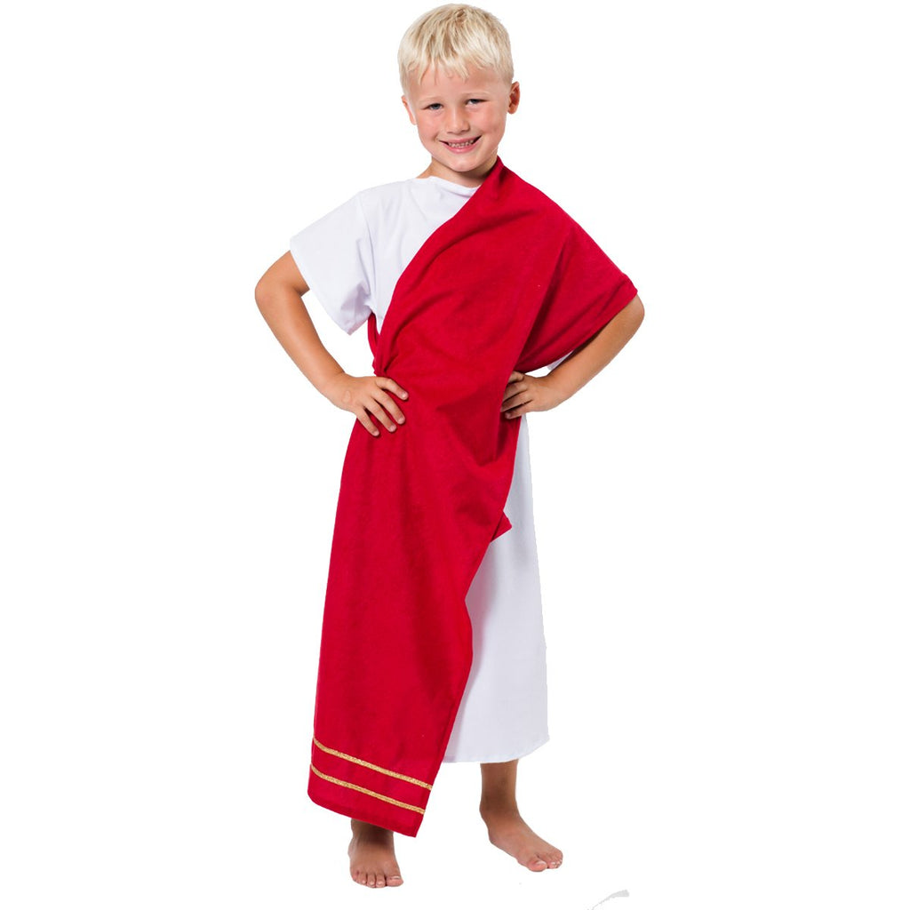 Greek Roman Toga costume for kids Charlie Crow