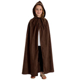 Image of Dark Brown  cloak costume for kids | Charlie Crow