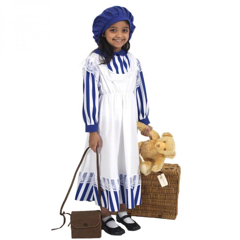 Image of Evacuee Girl costume for kids | Charlie Crow