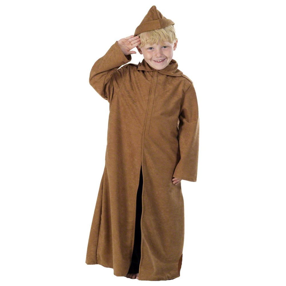 Image of WW1 Trench Coat / Soldier costume for kids | Charlie Crow