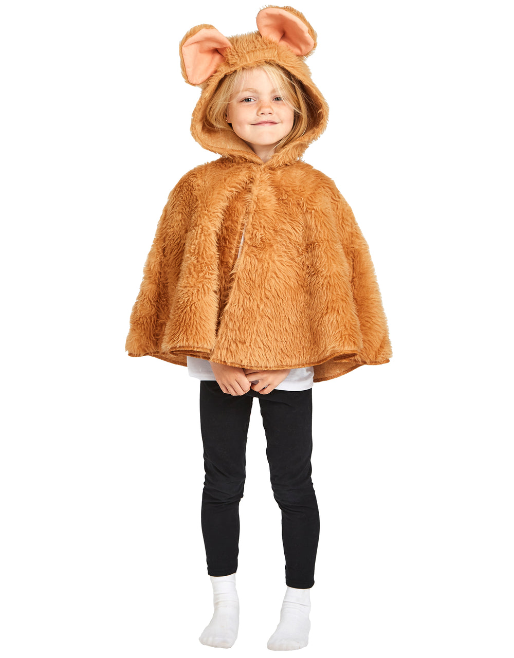 Image of Brown Mouse / Rat toddler cape costume