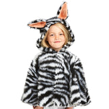 Image of Zebra costume toddler cape costume