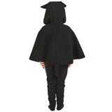 Image of Black Lamb / Sheep toddler cape costume