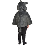 Image of Wolf toddler cape costume