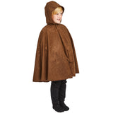 Image of Toddler Dark Brown cloak with hood