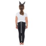 Image of Grey Wolf set costume for kids | Charlie Crow