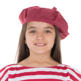 Französischer Hut mit rotem Barett