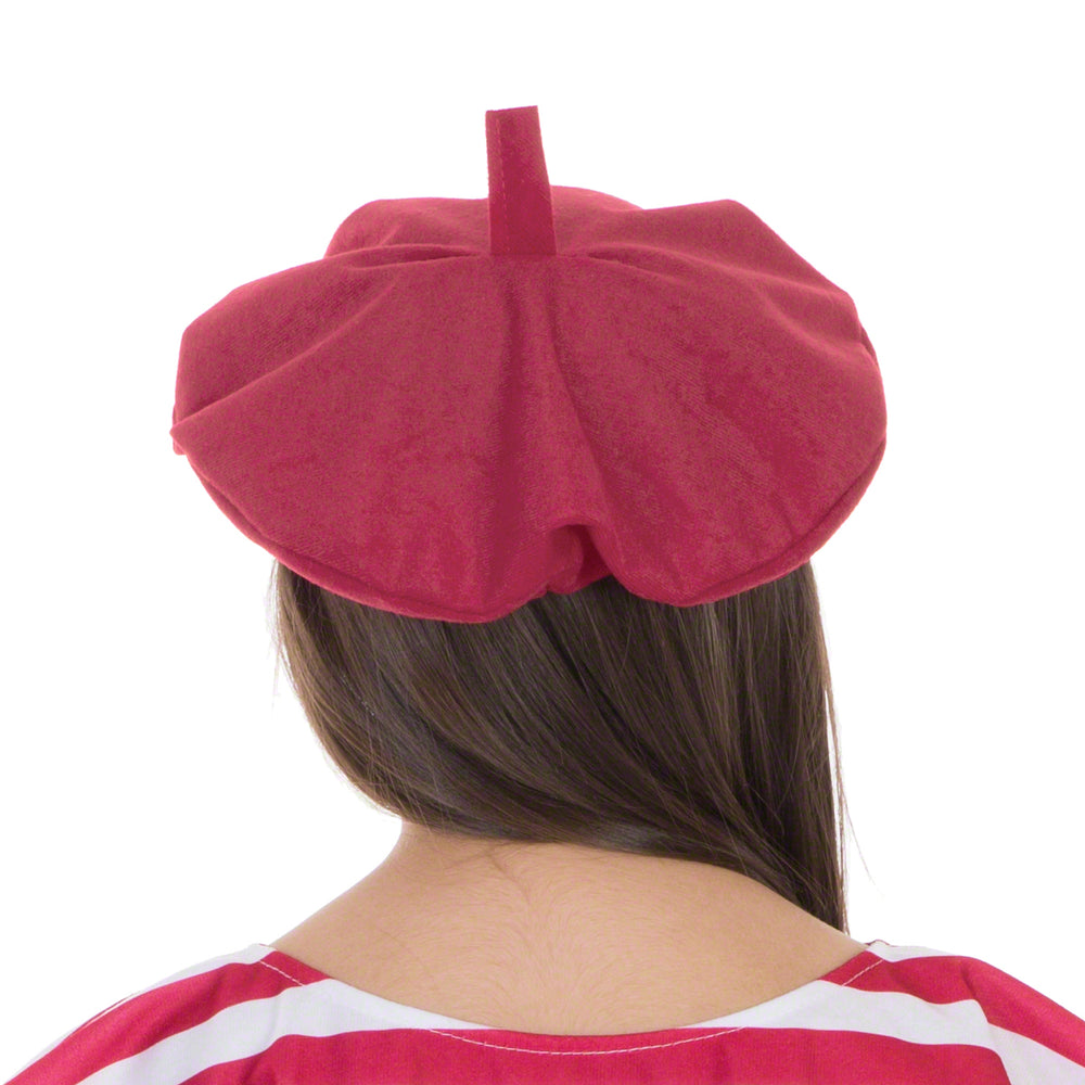 Französischer Hut mit rotem Barett