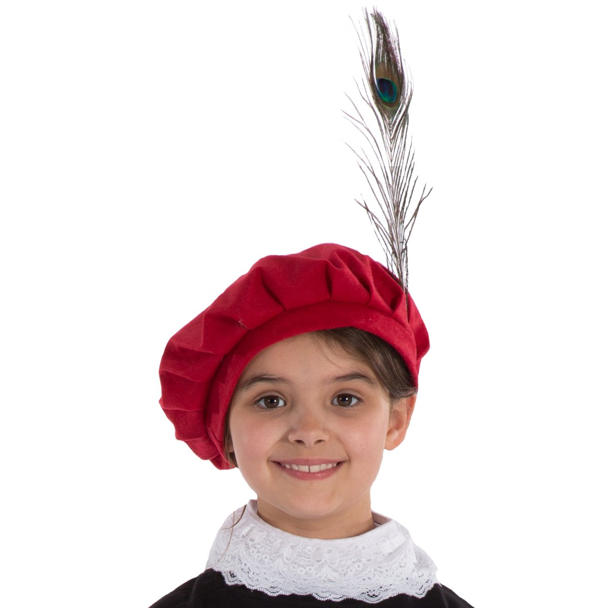 Kids Tudor Shakespeare Elizabethan hat Charlie Crow