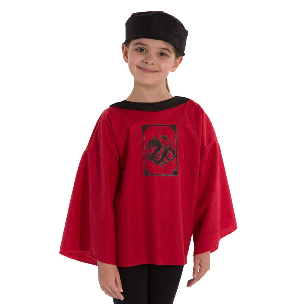 Image of Red Chinese New Year costume for kids | Charlie Crow
