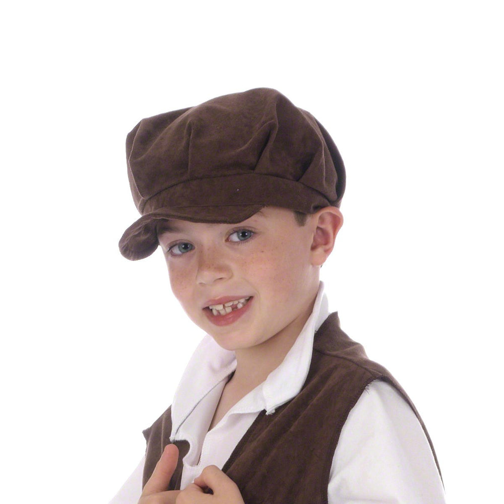 Image of Victorian pauper boys cap costume accessory | Charlie Crow