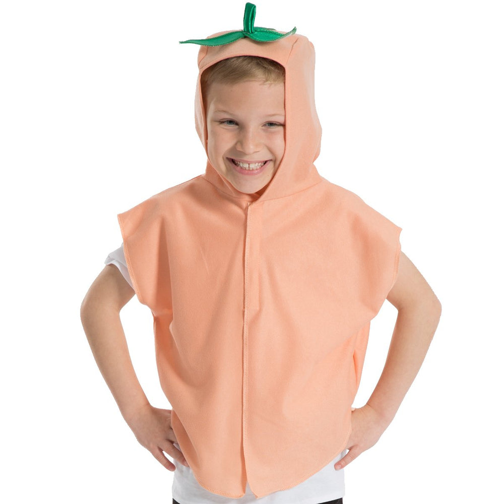 Image of Peach | apricot Fruit Veg kids dress up costume | Charlie Crow