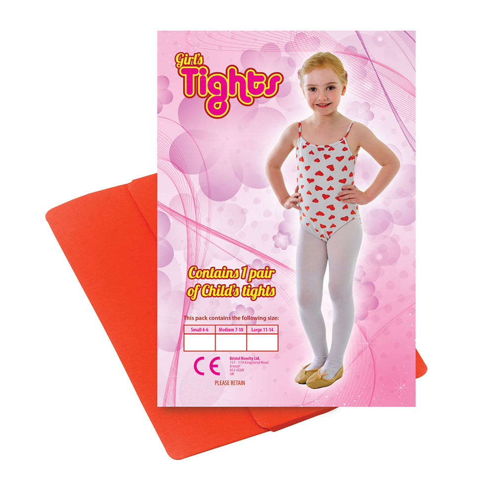 Red tights - kids one size