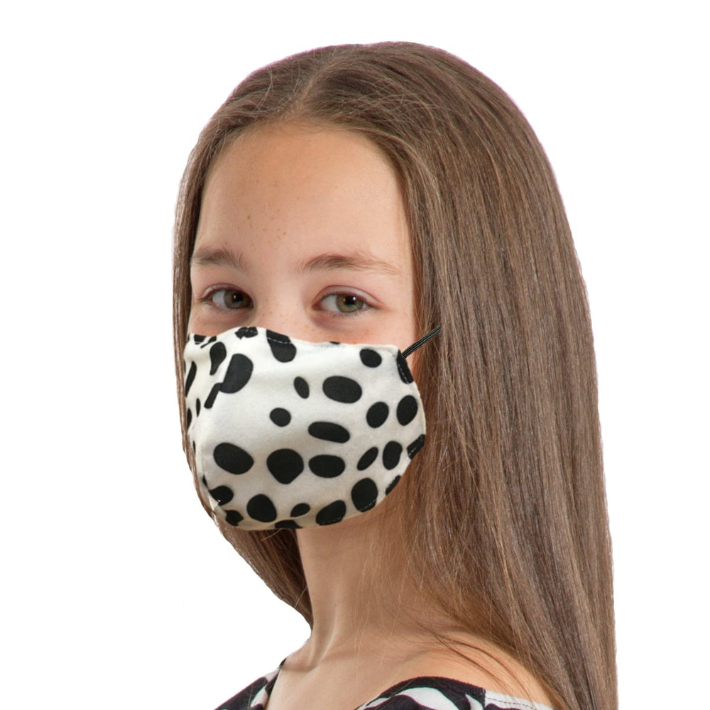Image Face coverings design for children and adults | Dinosaur animal print| Charlie Crow