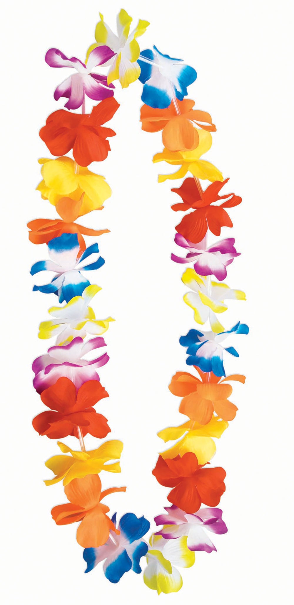 Hawaiian Luau (lei) flowers multi colour garland